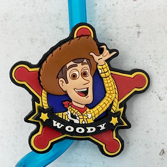 Lot Of 5 Original Disney Toy Story Buzz Woody Sweet Tarts Tube, Fun Straw, Badge - Picture 3 of 16